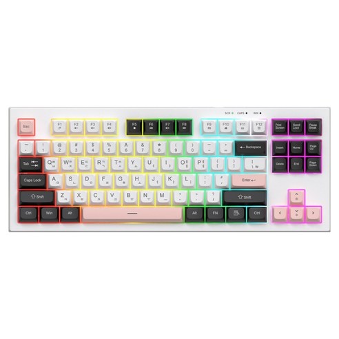 COX TKL 3Tone 멤브레인 유선 텐키리스 키보드 CMK87 제품 이미지