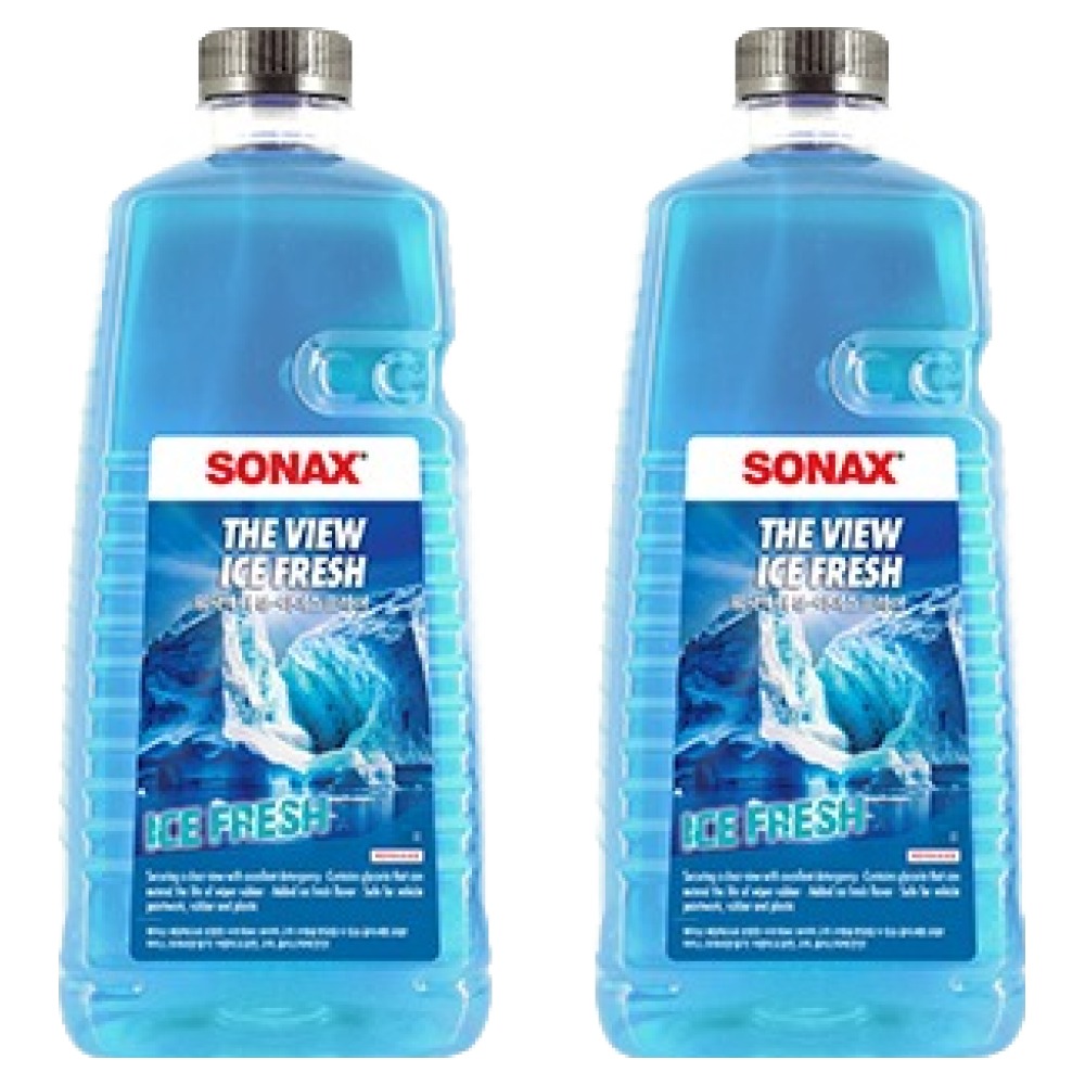 소낙스 워셔액 더 뷰 아이스 프레쉬, 2L, 2개 상품 사진